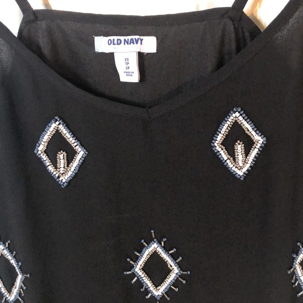 [ SOLD ] Old Navy beaded slip-dress Size XS - Picture 5 of 7